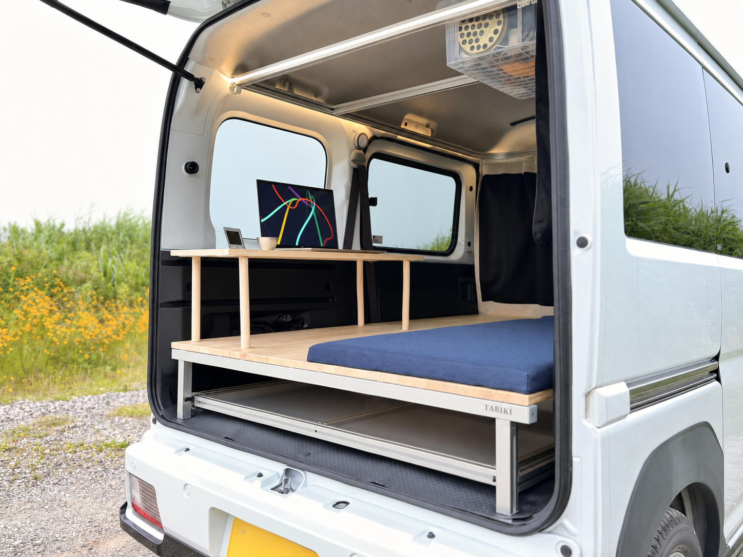 TABIKI公式サイト｜軽バン ベッドキット・車中泊フラットシステム AFS